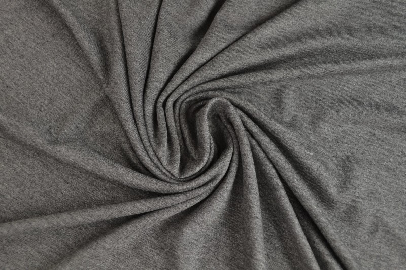 Jersey Viscose gris foncé mélangé