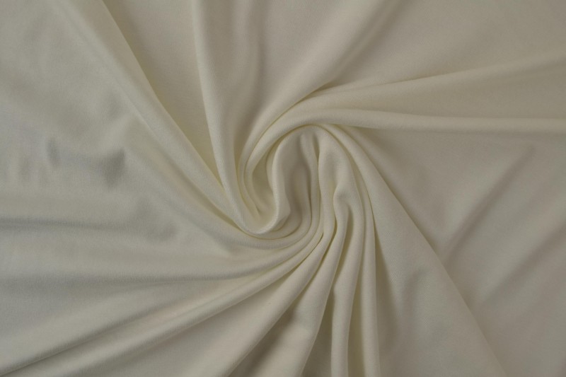 Jersey Viscose blanc cassé