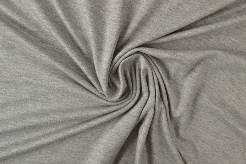 Jersey Viscose gris chiné