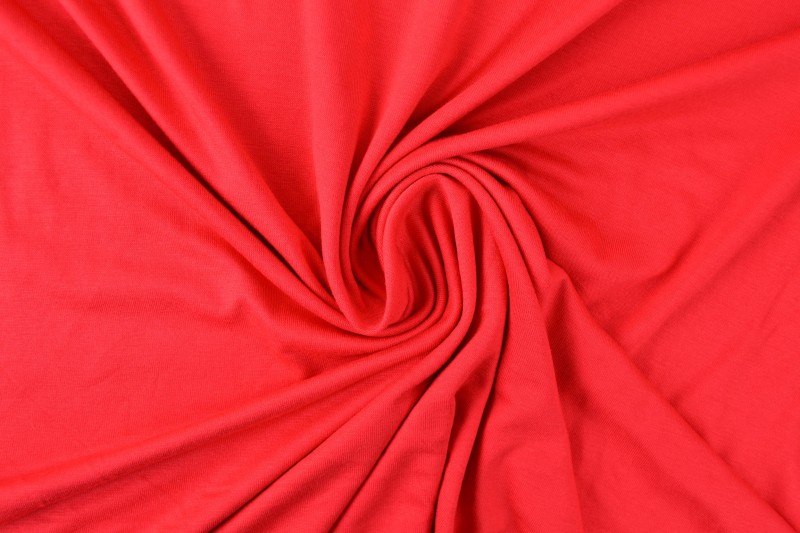 Jersey Viscose rouge