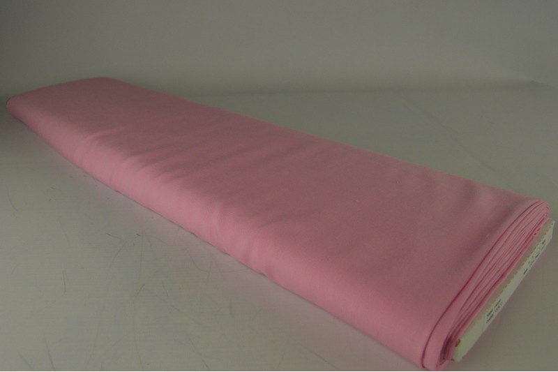 Viscose Uni viscose rose bébé, rouleau