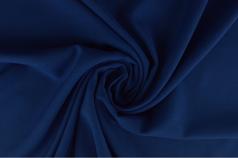 Viscose Uni viscose bleu