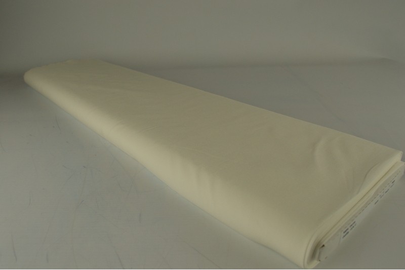 Viscose Uni viscose blanc cassé, rouleau