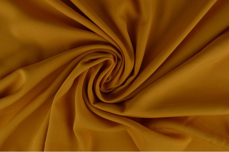 Viscose Uni viscose jaune ocre