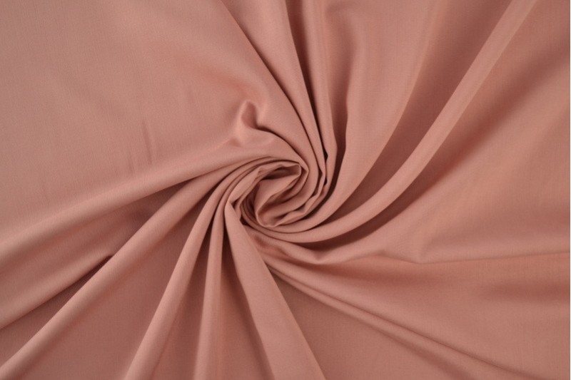 Viscose Uni viscose vieux rose
