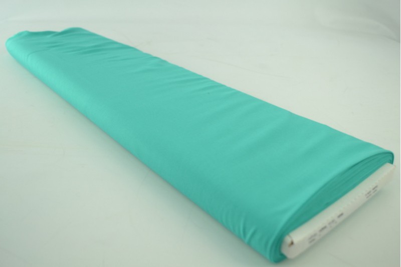 Viscose Uni viscose turquoise, rouleau