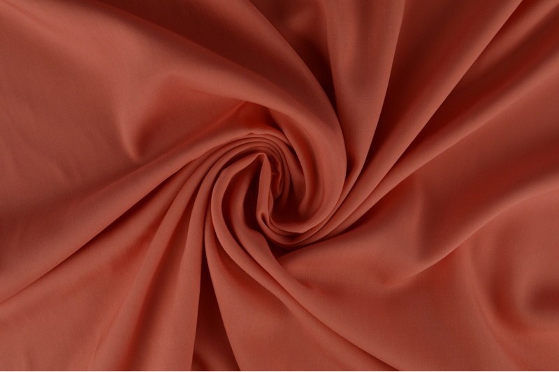 Viscose Uni viscose rose saumon