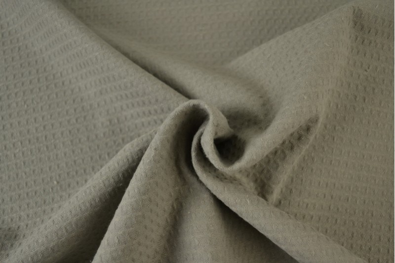 Gaufrette tissu p69 taupe