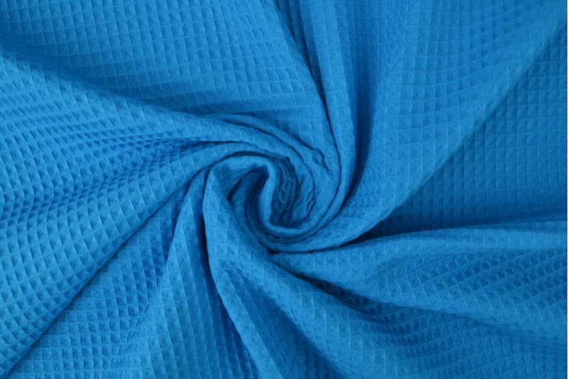 Gaufrette tissu pétrole