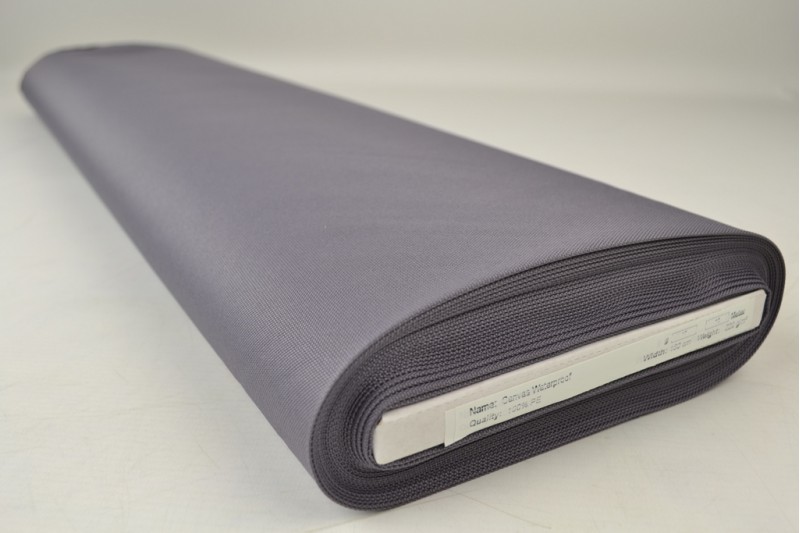 Canevas Imperméable canevas imperméable gris foncé, rouleau