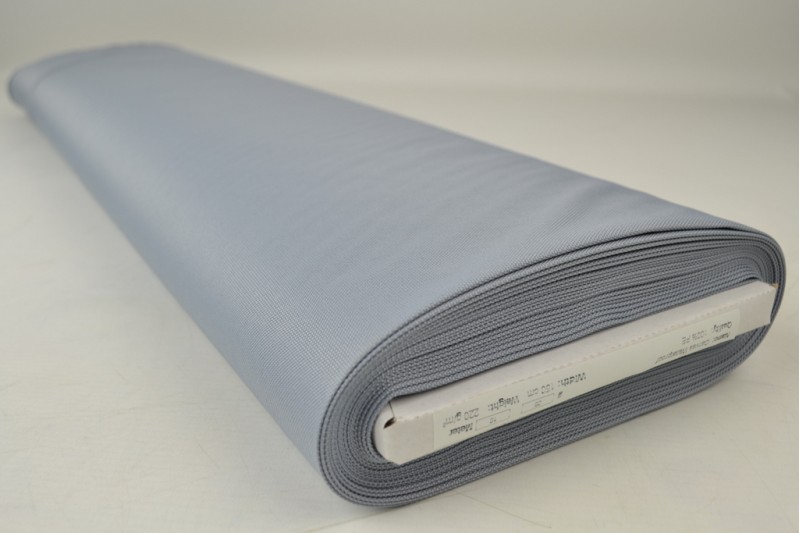 Canevas Imperméable canevas imperméable gris argenté, rouleau