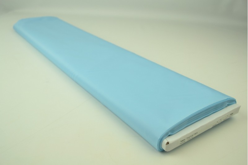 Doublure Imperméable tissu bleu bébé, rouleau