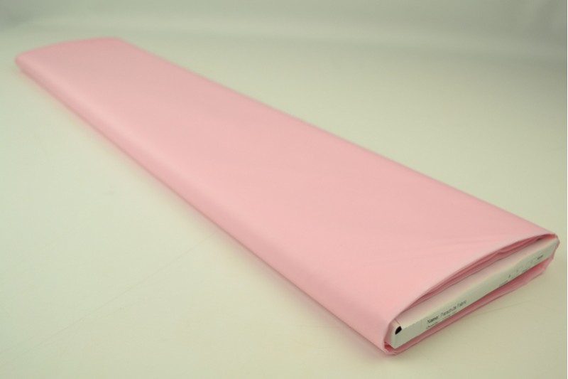 Doublure Imperméable tissu rose bébé, rouleau