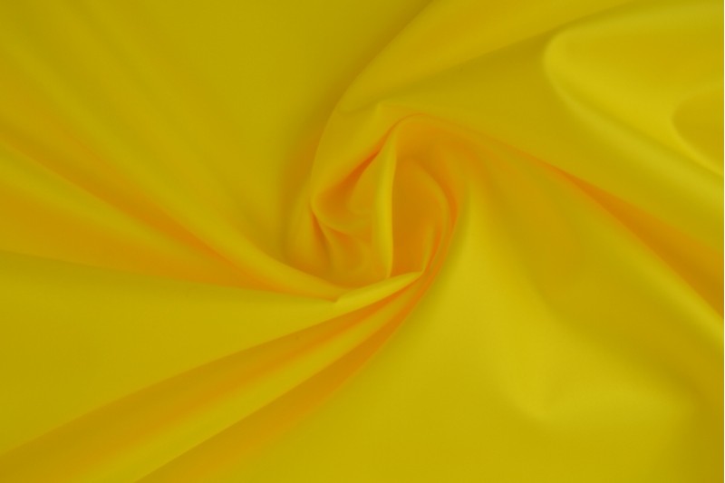 Doublure Imperméable tissu jaune