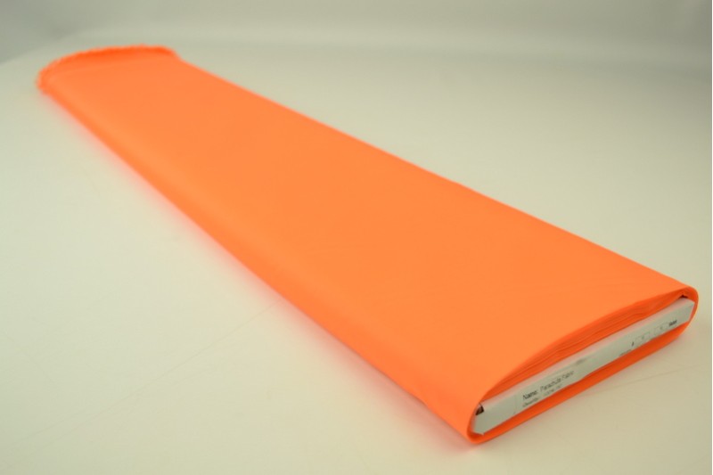Doublure Imperméable tissu orange, rouleau