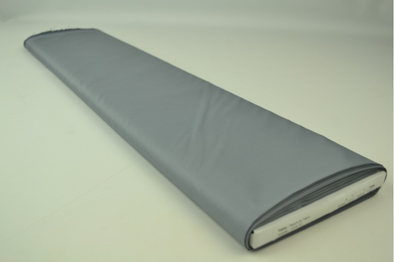 Doublure Imperméable tissu gris argenté, rouleau