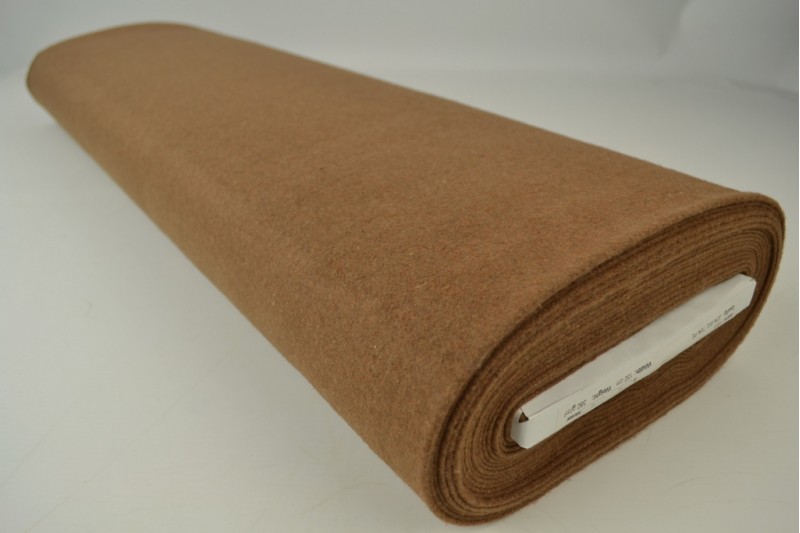 Laine 380 g/m² camel foncé, rouleau