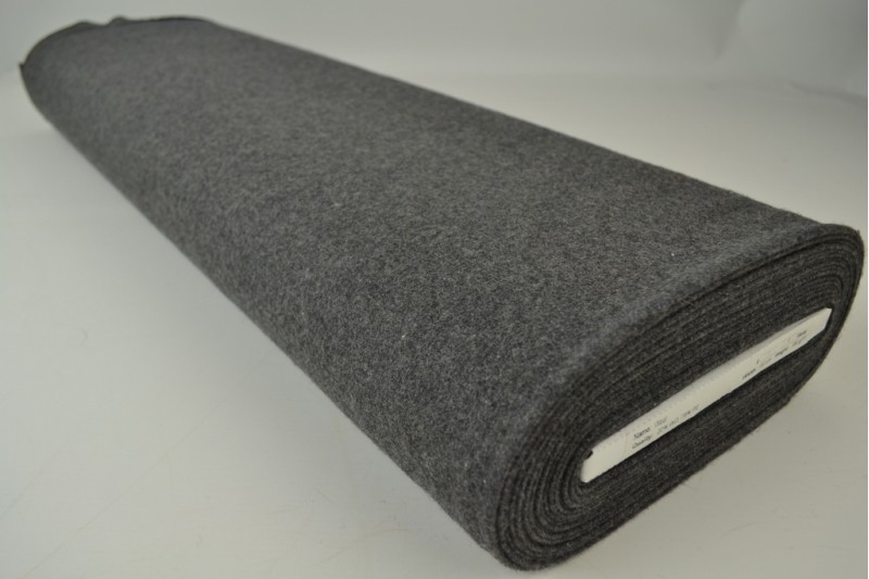 Laine 380 g/m² gris foncé, rouleau
