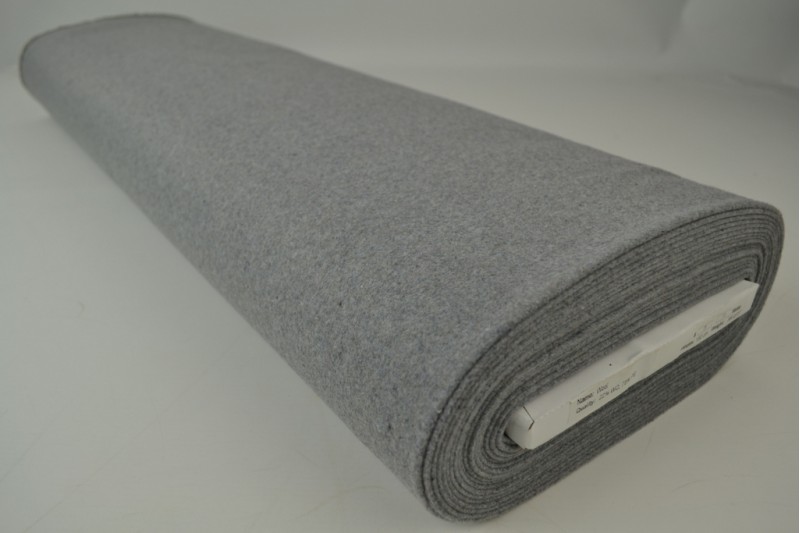 Laine 380 g/m² gris argent, rouleau