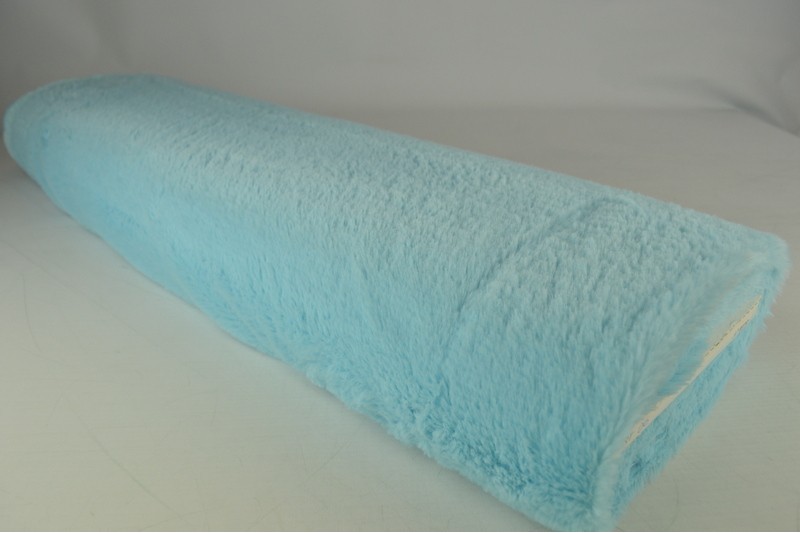Fourrure Douce bleu aqua, rouleau