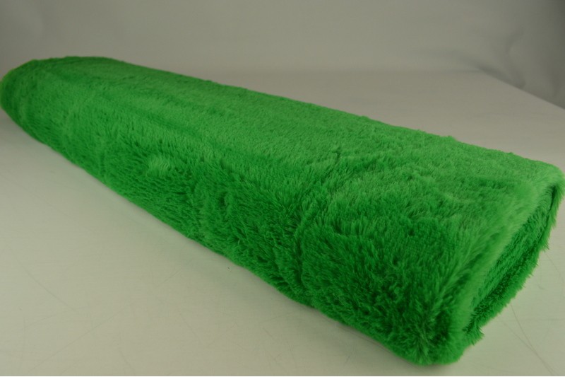 Fourrure Douce vert, rouleau