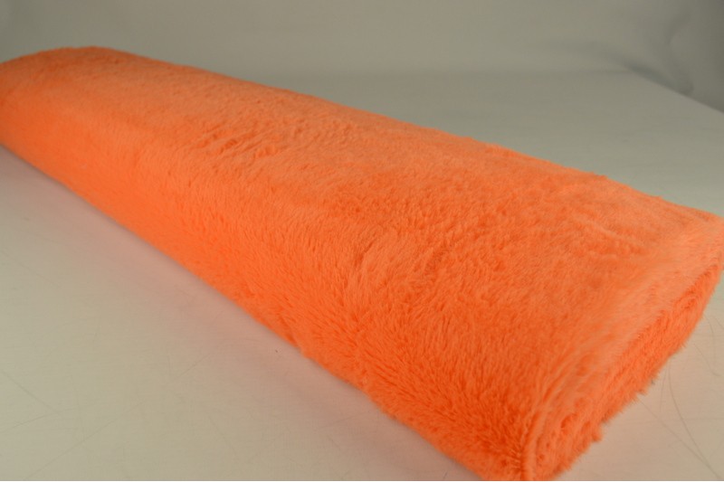 Fourrure Douce orange, rouleau