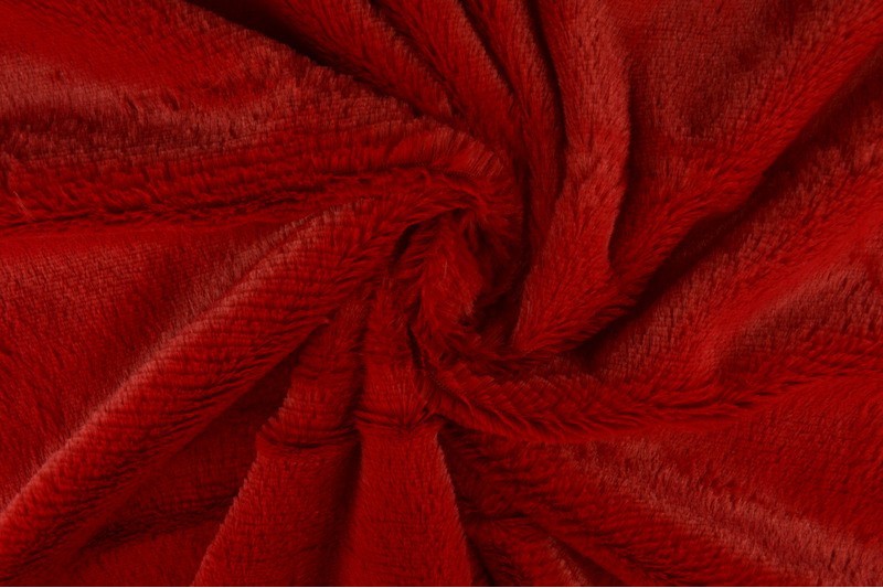 Fourrure Douce rouge
